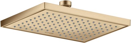 AXOR-HG-AXOR-ShowerSolutions-Kopfbrause-245-185-1jet-EcoSmart-Brushed-Bronze-35387140 gallery number 1